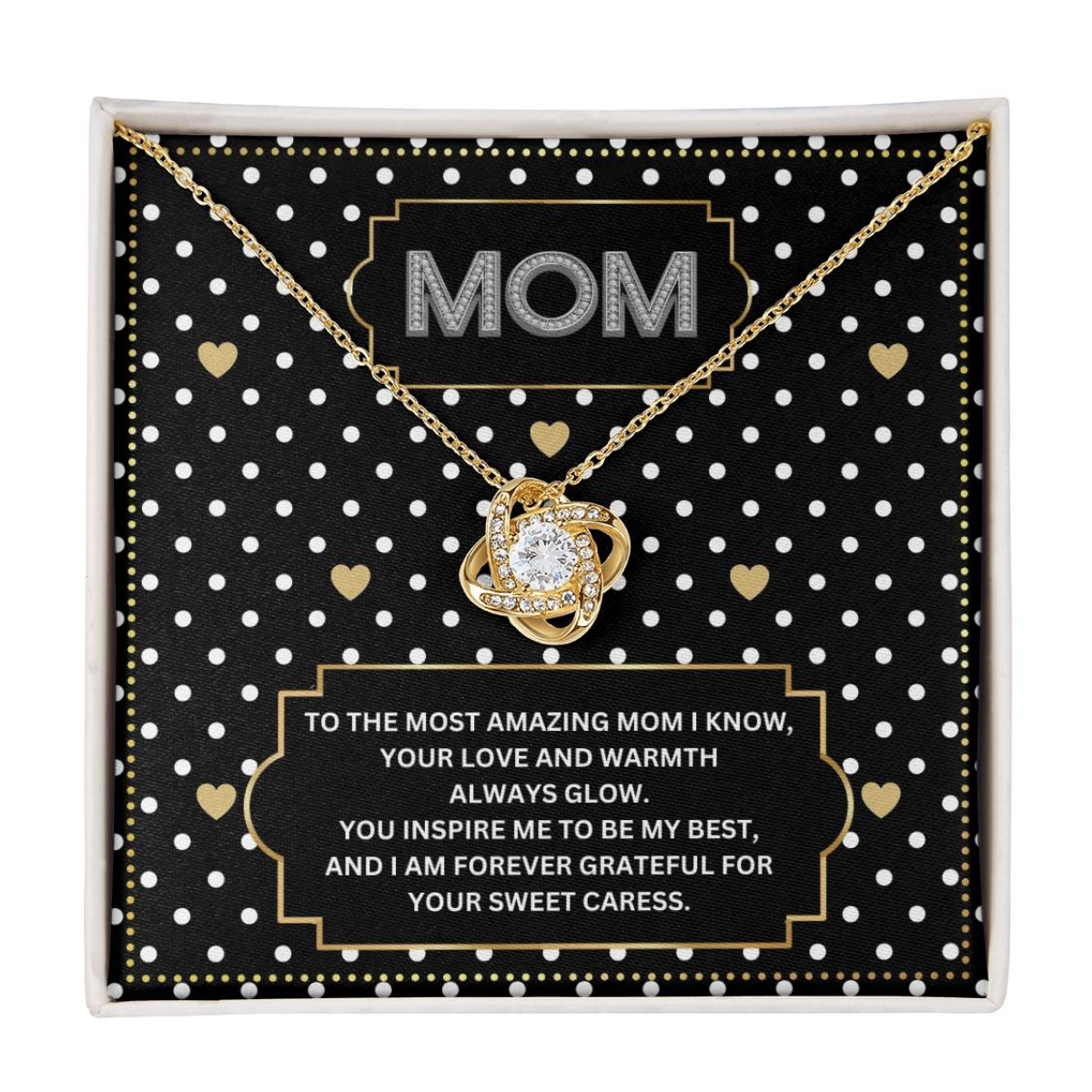 JGF Jewelry Gifts for Family I Love My Mom Necklace For My Amazing Mommy