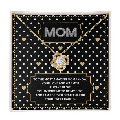 JGF Jewelry Gifts for Family I Love My Mom Necklace For My Amazing Mommy