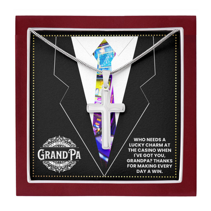 JGF Jewelry Gifts for Family Casino Gifts For Men Grandpa Gifts From Granddaughter