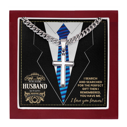 JGF Jewelry Gifts for Family To My Future Husband Message Card