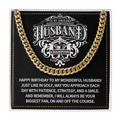 JGF Jewelry Gifts for Family Husband Golf Gifts 50 Year Old Birthday Ideas