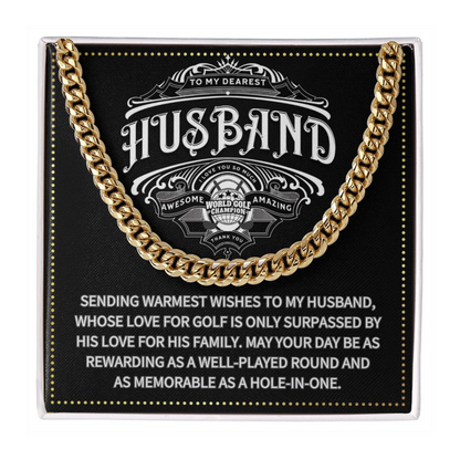 JGF Jewelry Gifts for Family Husband Golf Gifts 50 Plus Birthday For Men