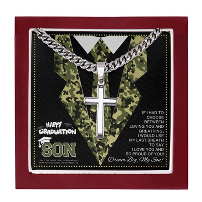 JGF Jewelry Gifts for Family Army Graduation Gifts For Men