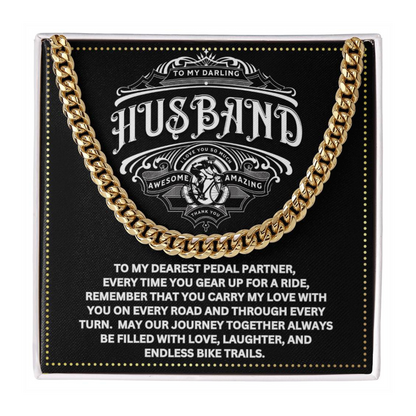 JGF Jewelry Gifts for Family Bicycle Husband Gifts 50th Birthday For Him