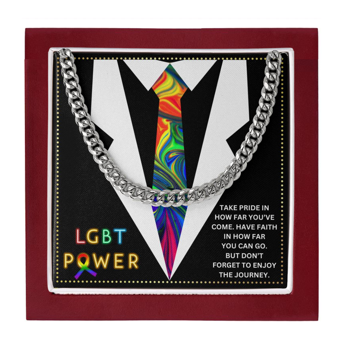 JGF Jewelry Gifts for Family LGBT Gifts For Him