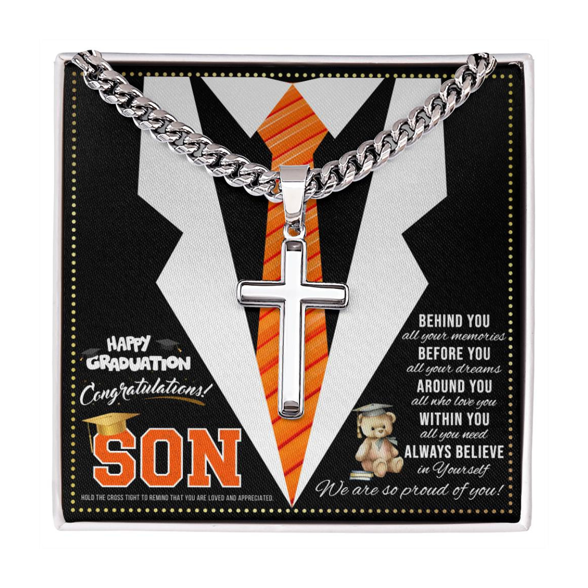 JGF Jewelry Gifts for Family College Graduation Gifts For Him