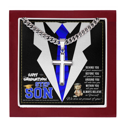 JGF Jewelry Gifts for Family Graduation Gifts For Step Son