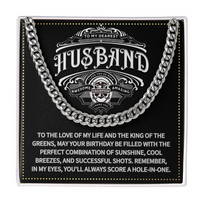 JGF Jewelry Gifts for Family Husband Golf Gifts 50 Years Old Birthday