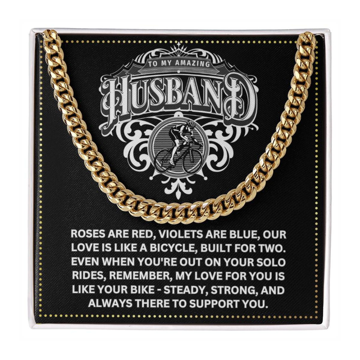 JGF Jewelry Gifts for Family Bicycle Gifts For Husband For Him