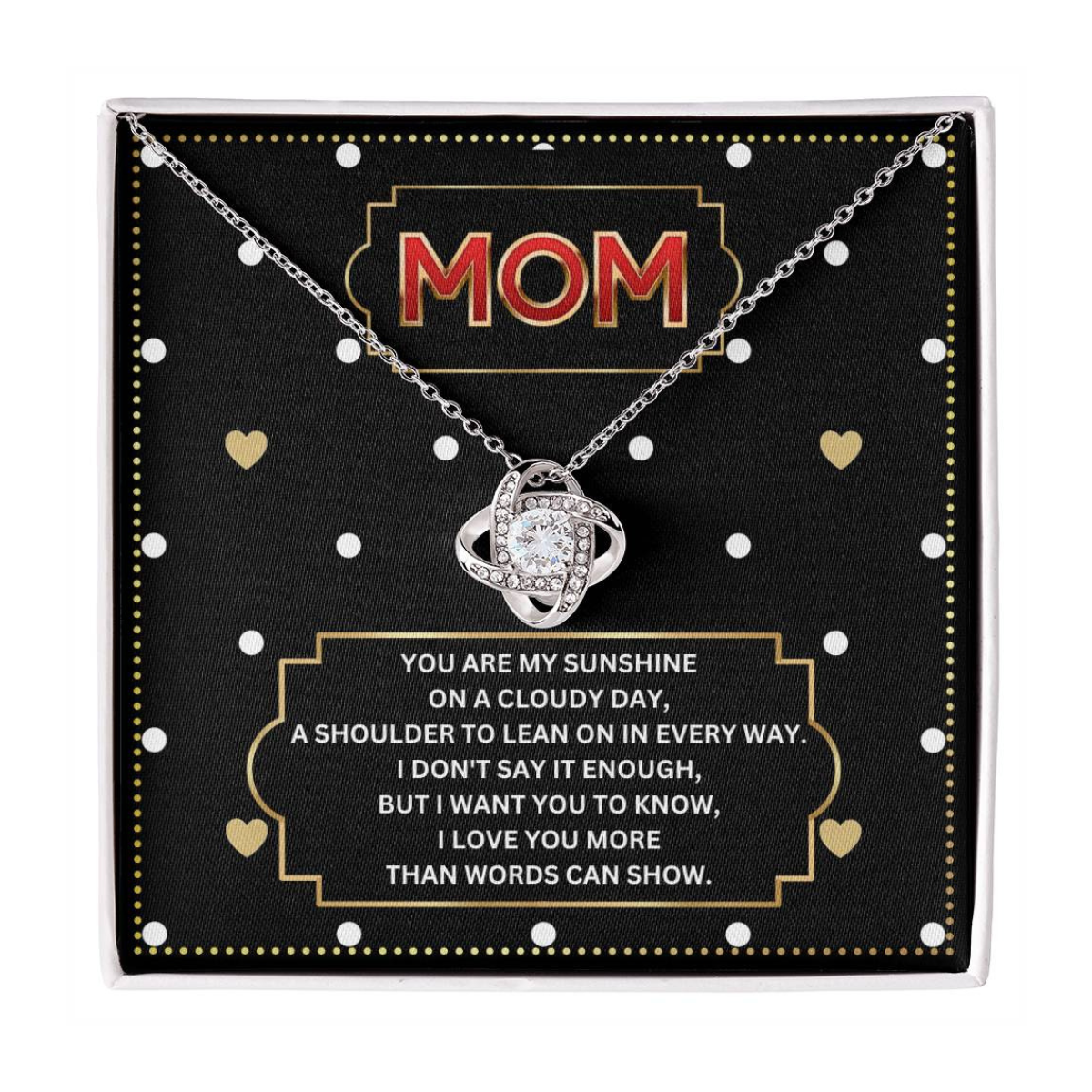 JGF Jewelry Gifts for Family I Love Mommy Necklace For My Mom