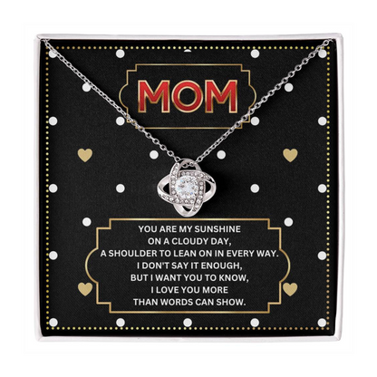 JGF Jewelry Gifts for Family I Love Mommy Necklace For My Mom