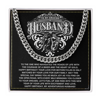 JGF Jewelry Gifts for Family Motorbike Husband Gifts 50 Years Old For Him