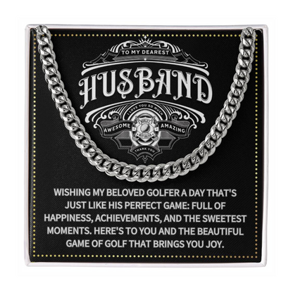 JGF Jewelry Gifts for Family Husband Golf Gifts 50 And Older Year Old Men