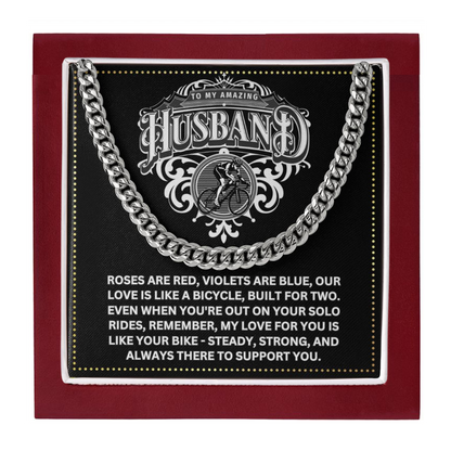 JGF Jewelry Gifts for Family Bicycle Gifts For Husband For Him