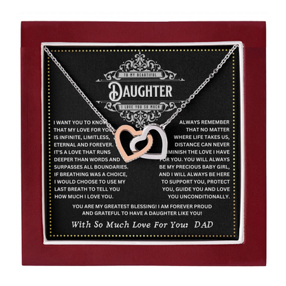 JGF Jewelry Gifts for Family My Daughter Is An RN Nurse Necklace From Dad