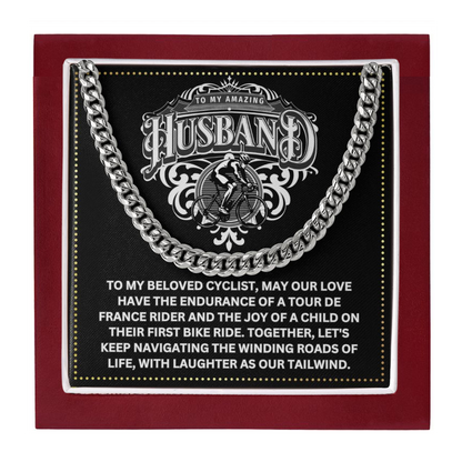 JGF Jewelry Gifts for Family Cyclist Husband Gifts 30 Year Old For Men