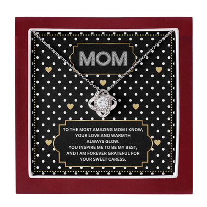 JGF Jewelry Gifts for Family I Love My Mom Necklace For My Amazing Mommy