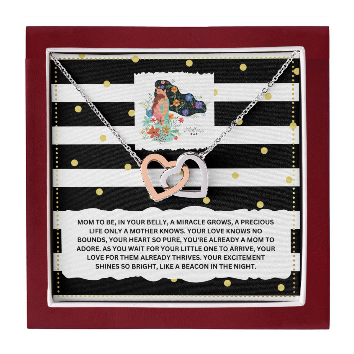 JGF Jewelry Gifts for Family First Time Mom To Be Gifts Ideas