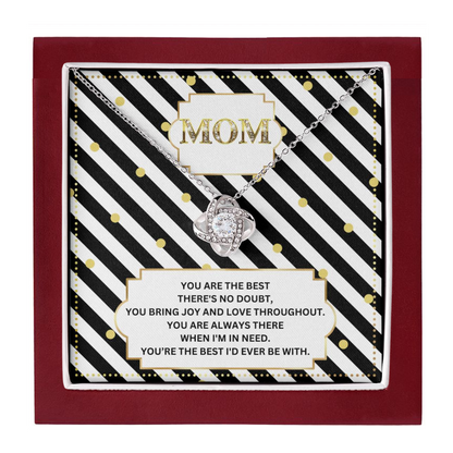 JGF Jewelry Gifts for Family My Mommy I Love You Mom Necklace From Son And Daughter