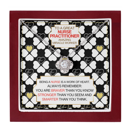 JGF Jewelry Gifts for Family Nurse Practitioner Gifts For Women