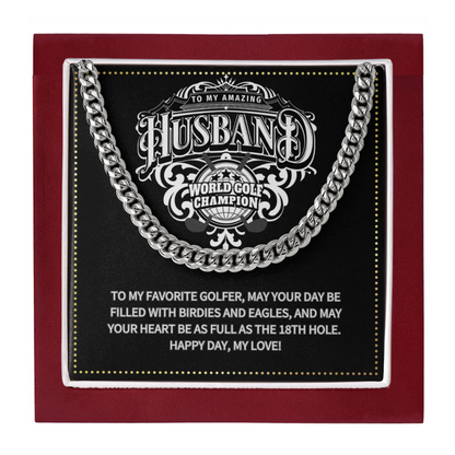 JGF Jewelry Gifts for Family Husband Golf Gift Card Birthday Ideas