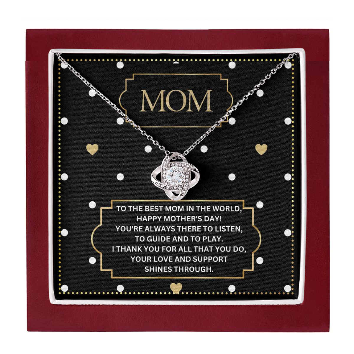 JGF Jewelry Gifts for Family First Time Mom Necklace Mommy Gifts From Sister
