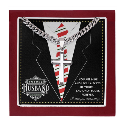 JGF Jewelry Gifts for Family Cross Necklace Jewelry For My Future Husband