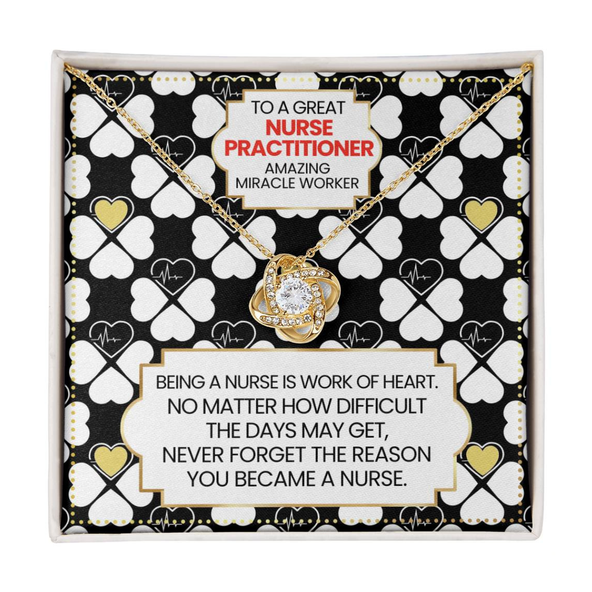 JGF Jewelry Gifts for Family Mental Health Nurse Practitioner Gifts