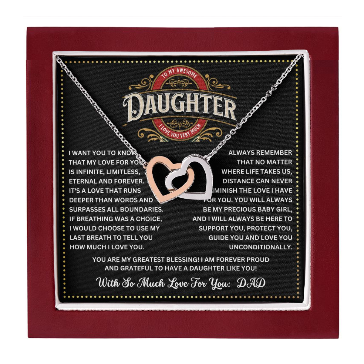 JGF Jewelry Gifts for Family Cool 21st Birthday Gifts For Daughter from Dad
