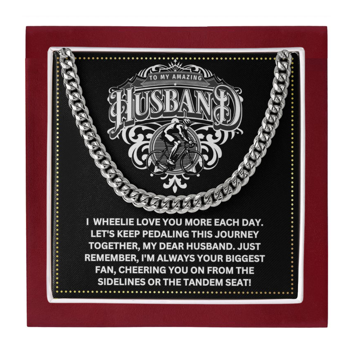 JGF Jewelry Gifts for Family Bicycle Gifts For Husband For Men