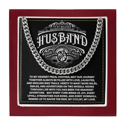JGF Jewelry Gifts for Family Bicycle Husband Gifts 50th Birthday For Men