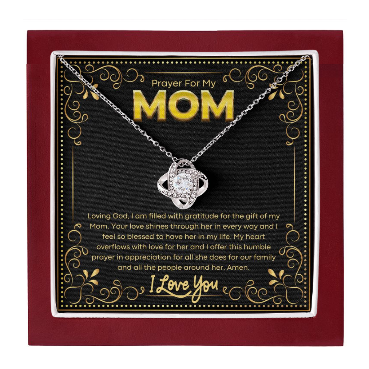 JGF Jewelry Gifts for Family Gifts For Teacher Mother Prayer for Mom