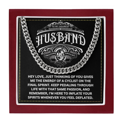 JGF Jewelry Gifts for Family Bicycle Birthday Card Gifts For Husband 50 Year Old
