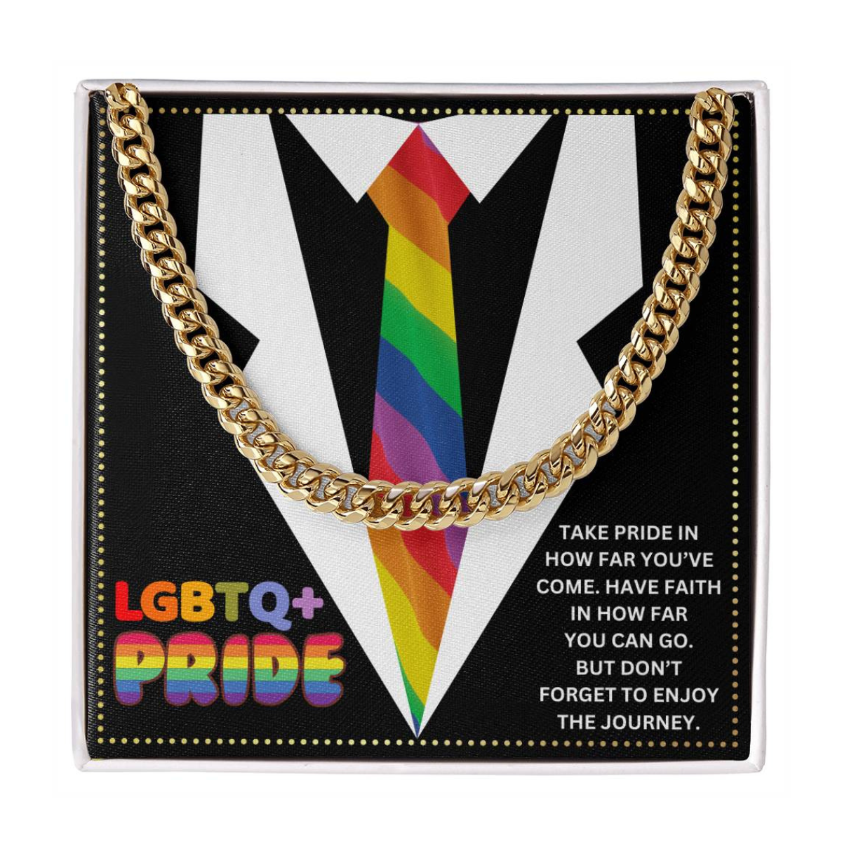 JGF Jewelry Gifts for Family Gay Pride Gifts For Gay Men Over 40