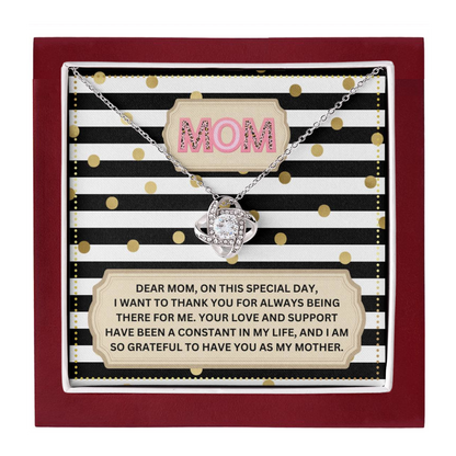 JGF Jewelry Gifts for Family I Love You Mom Necklace From Son And Daughter