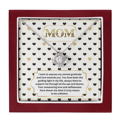 JGF Jewelry Gifts for Family My Mom I Love You Mommy Necklace From Son And Daughter