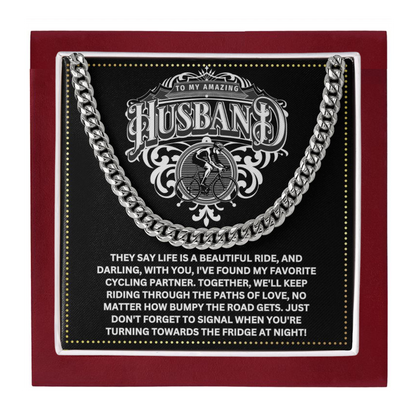 JGF Jewelry Gifts for Family Birthday Cyclist Husband Gifts For Men