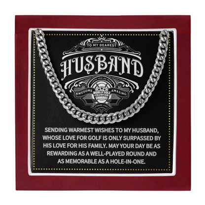 JGF Jewelry Gifts for Family Husband Golf Gifts 50 Plus Birthday For Men