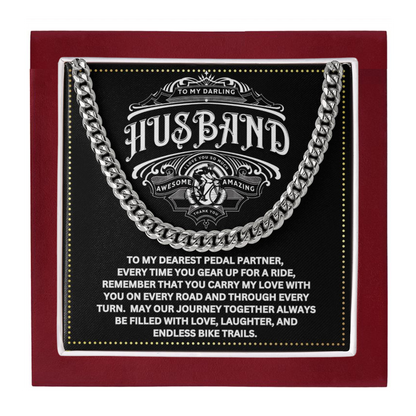 JGF Jewelry Gifts for Family Bicycle Husband Gifts 50th Birthday For Him