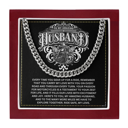 JGF Jewelry Gifts for Family Motorcycle Husband Gifts 40 Year Old Gifts For Men