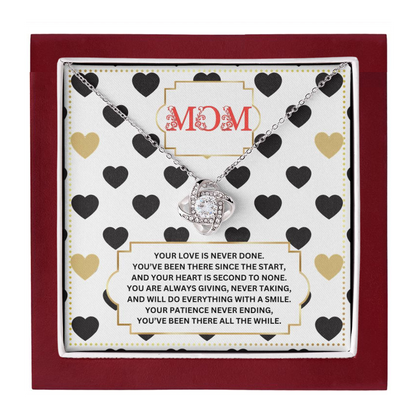 JGF Jewelry Gifts for Family Gifts For First Time Moms On Mother's Day Connected Hearts Necklace