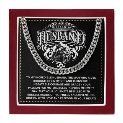 JGF Jewelry Gifts for Family Motorbike Husband Gifts 40 Years Old Birthday