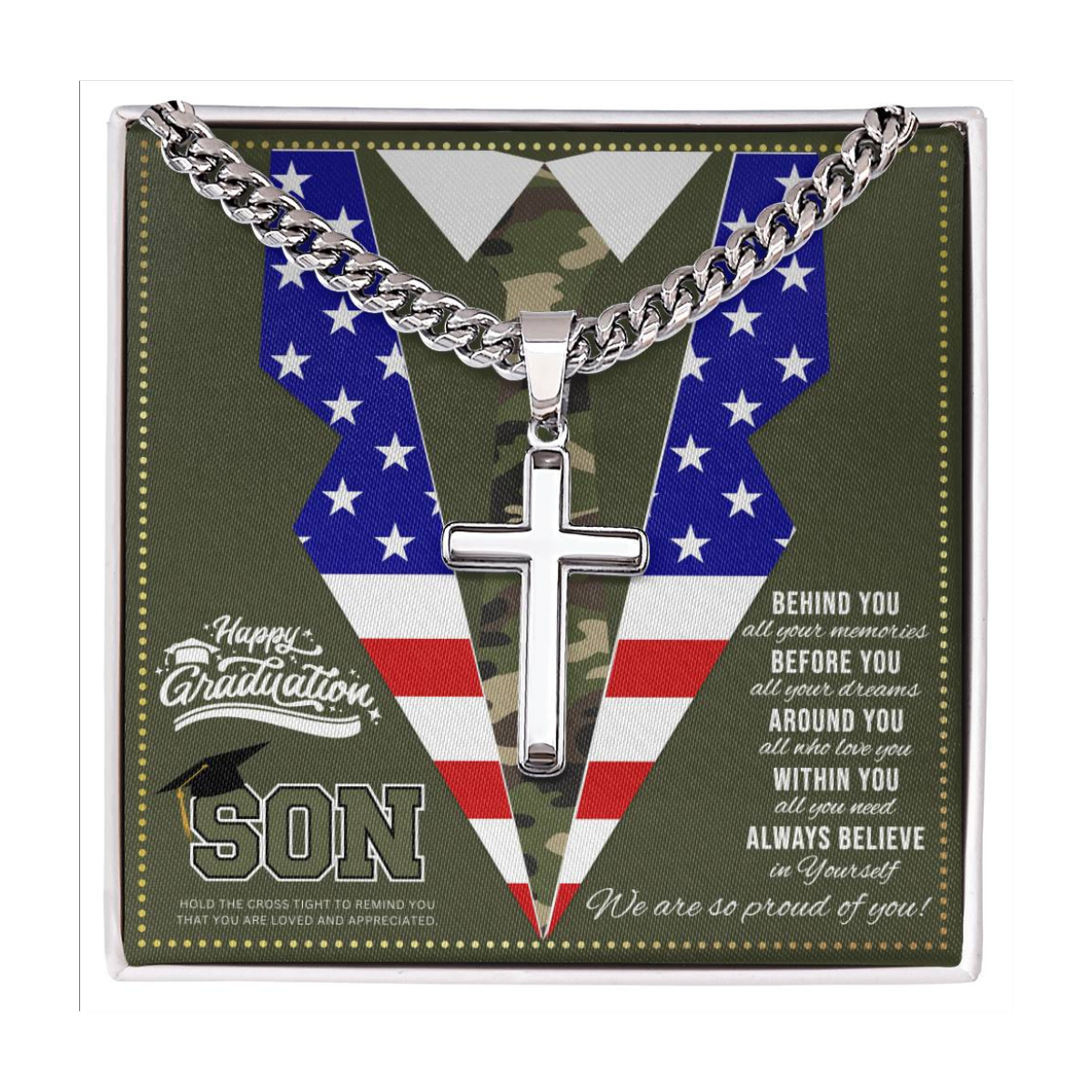 JGF Jewelry Gifts for Family Graduation Gifts For Son From Mom