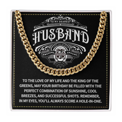 JGF Jewelry Gifts for Family Husband Golf Gifts 50 Years Old Birthday