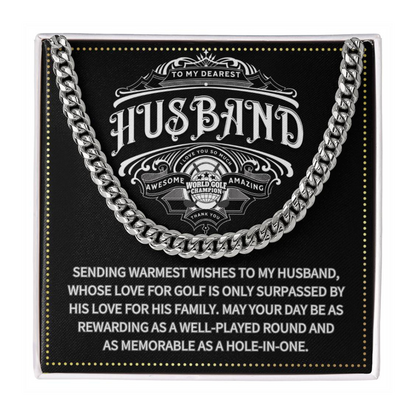 JGF Jewelry Gifts for Family Husband Golf Gifts 50 Plus Birthday For Men