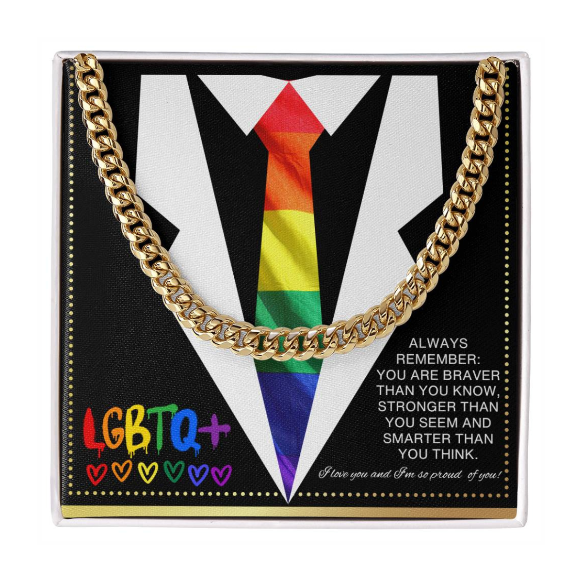 JGF Jewelry Gifts for Family LGBT Birthday Gifts