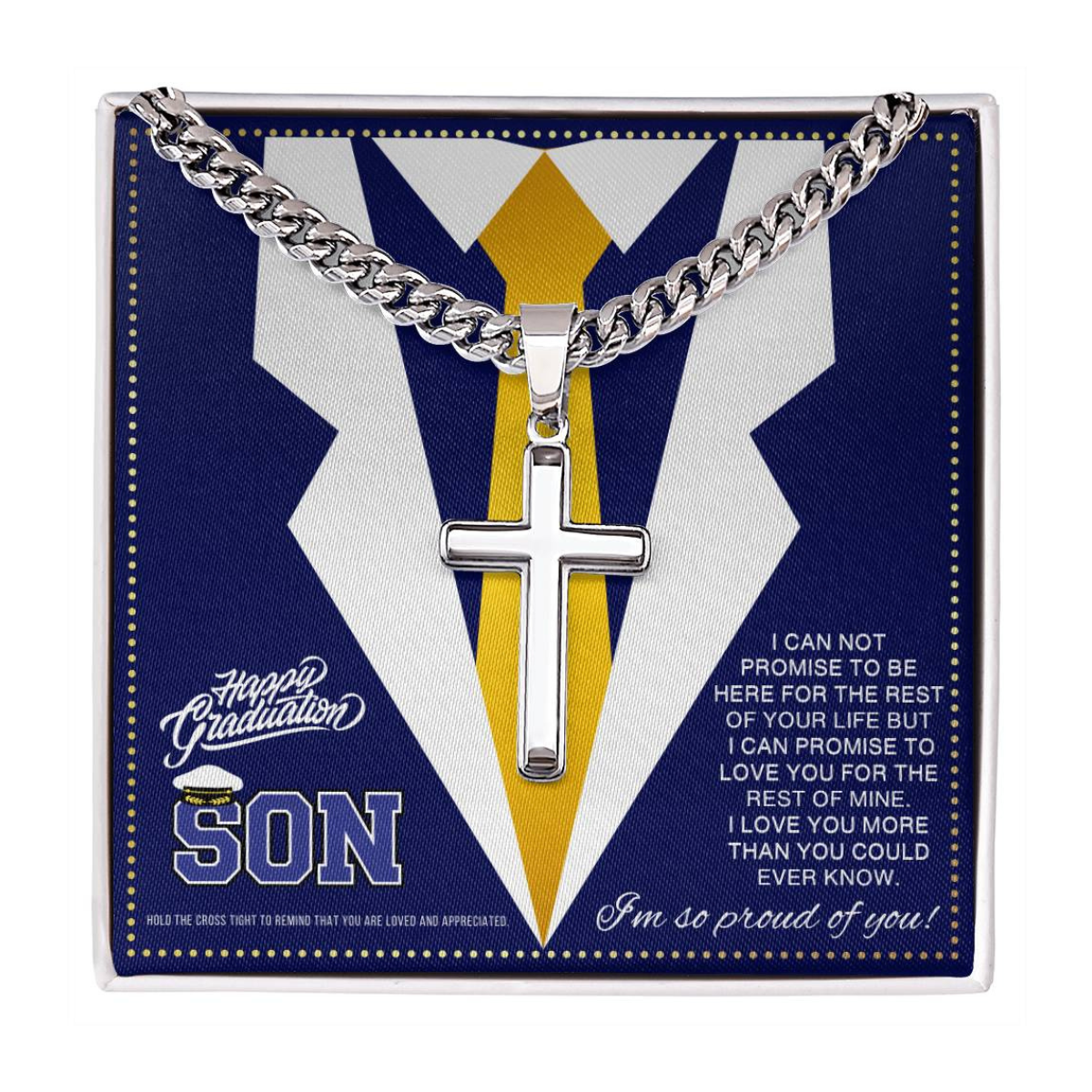 JGF Jewelry Gifts for Family Navy Graduation Gifts For Him