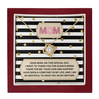 JGF Jewelry Gifts for Family I Love You Mom Necklace From Son And Daughter