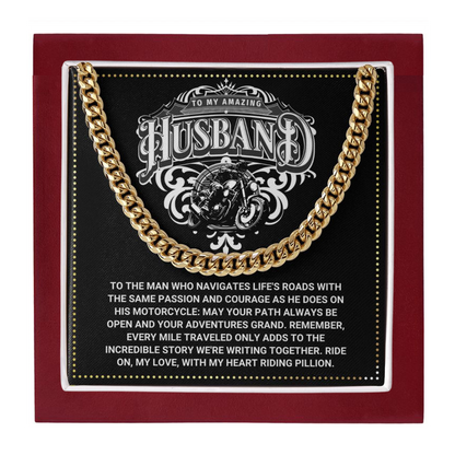 JGF Jewelry Gifts for Family Motorbike Husband Gifts 50 Year Old Birthday For Men