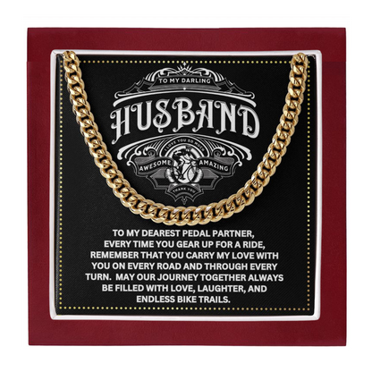 JGF Jewelry Gifts for Family Bicycle Husband Gifts 50th Birthday For Him